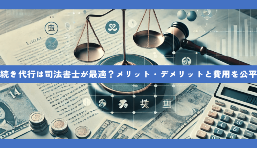 相続手続き代行は司法書士が最適？メリット・デメリットと費用を公平に比較