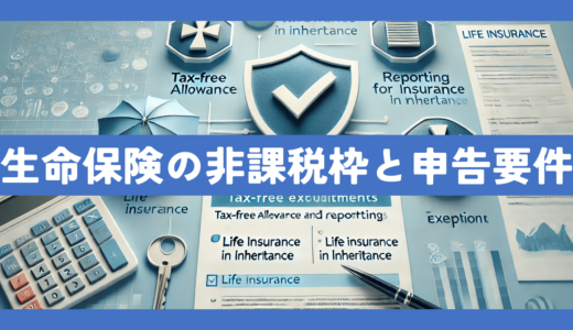 相続における生命保険の非課税枠と申告要件について専門家が徹底解説