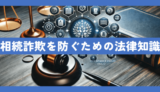 相続詐欺を未然に防ぐために知っておくべき５つの法律知識